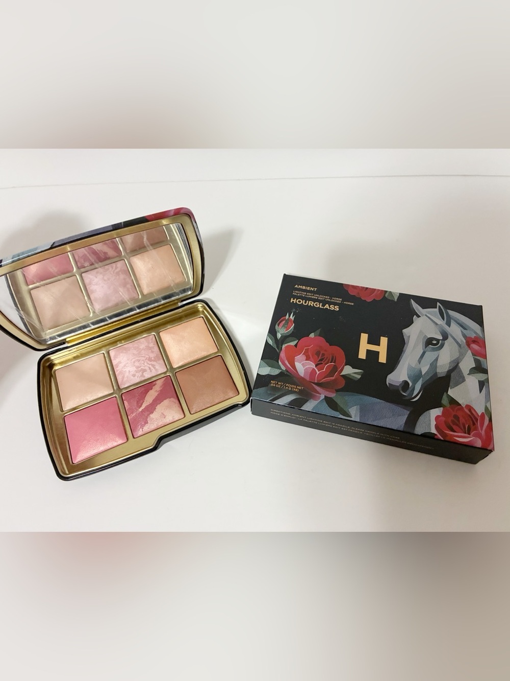 🌸New Hourglass Ambient Lighting Edit Unlocked Horse Face Palette Limited Edition